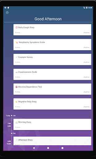 IBM My Clinical Diary mobile 4