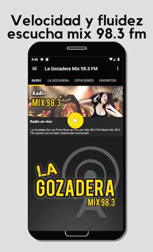 La Gozadera Mix 98.3 FM 4