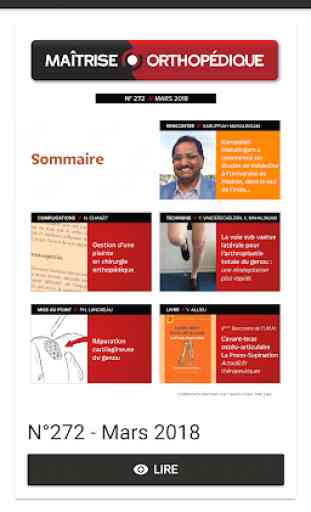 Maitrise Orthopédique - MO Journal 1