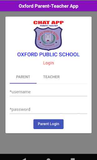 OXFORD CHAT APP 1
