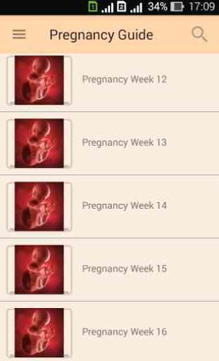 Pregnancy week by week. Children. Period tracker 3