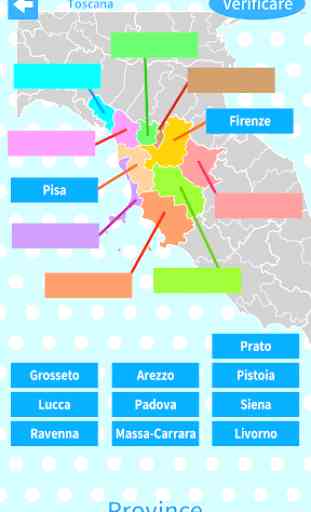 Quiz delle Regioni e Province dell'Italia 2