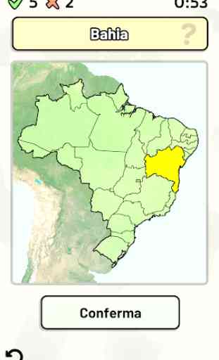 Stati del Brasile - Quiz: Mappe, Capitali, ecc. 1