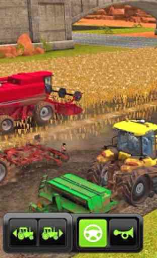 trattore Tirare vero contadino simulatore 1