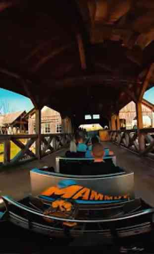 VR  Roller Coaster with GoPro 2