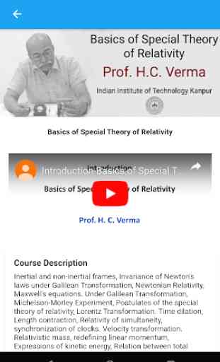 Courses by Prof. H. C. Verma 2