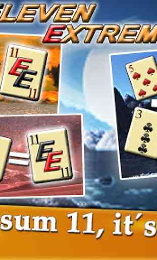 Eleven Extreme, Free Arcade Solitaire Game Card 2