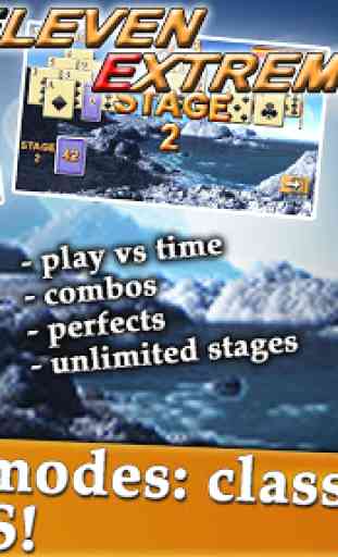Eleven Extreme, Free Arcade Solitaire Game Card 3