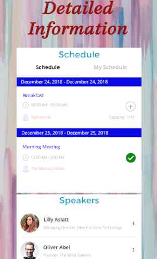 EventCha - Event Planner, Conference, Wedding RSVP 3