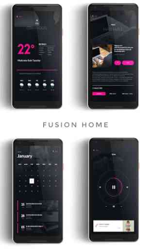 Fusion Home for KLWP 2