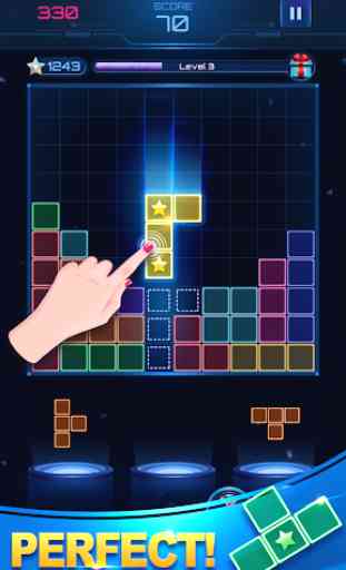 Glow Block Puzzle: Color Classic Puzzle Legend 2