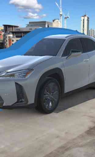Lexus UX Hybrid in AR 4