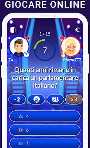 Milionario 2019 - Italiano Trivia Quiz Online 2