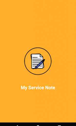 My Service Note 1