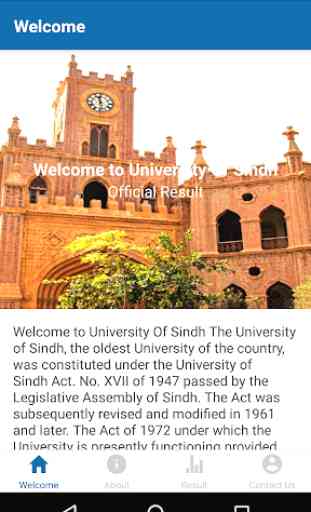 Official Results - University Of Sindh 1