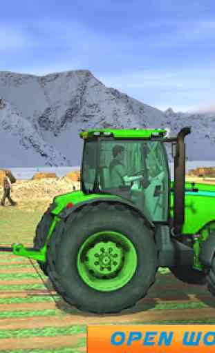 Snow Tractor Agriculture Simulator 4