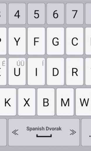 Spanish Language for AppsTech Keyboards 3