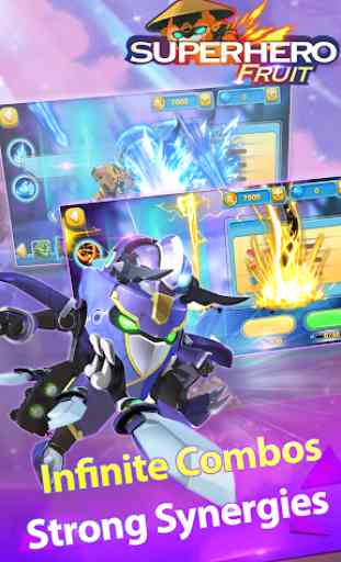 Superhero Fruit Premium: Robot Wars Future Battles 3
