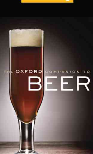 The Oxford Companion to Beer 1
