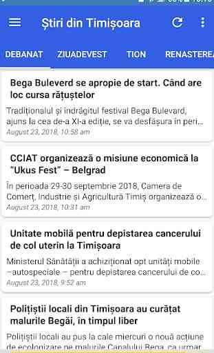 Știri locale Timișoara 1