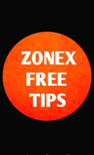 ZONEX FREE TIPS 3