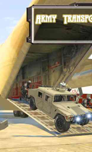 Army Transport Truck Driver 3D 1