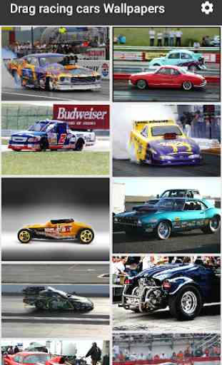 Auto drag racing sfondi 1