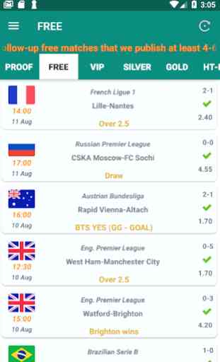 BAW Betting Tips (No Ads) 4