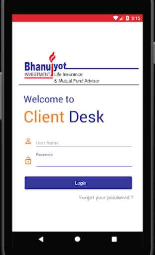 Bhanujyot Investments Client Desk 1