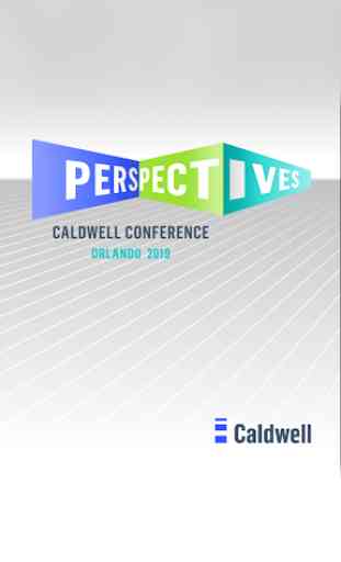 Caldwell Conference 1