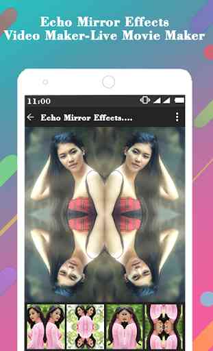 Echo Mirror Effects Video Maker-Live Movie Maker 4