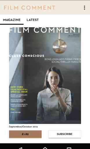 Film Comment Magazine 1