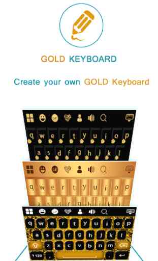 Gold Keyboard 2
