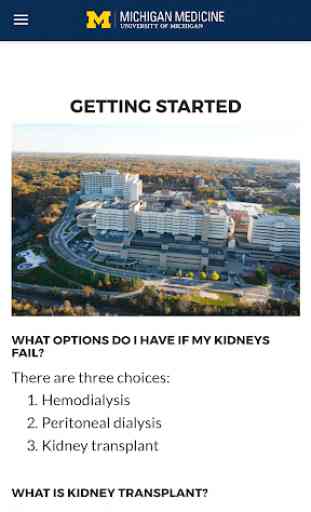 Kidney Transplant Education 1