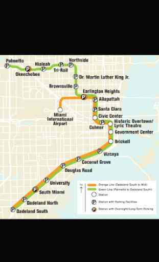 Miami Metro Map 1