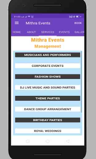 Mithra Events - Book for your event management 4