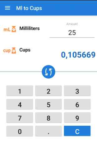 Ml to Cup Converter 1