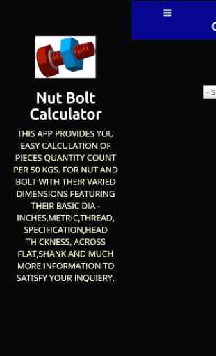 Nut Bolt Calculator 2