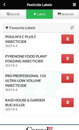 Pesticide Labels 4