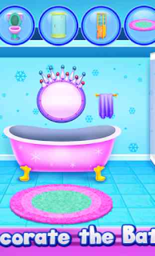 Princess Ice Castle Cleaning and Decoration 4