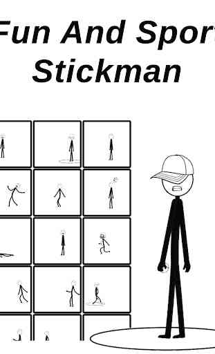 Stickman – Animated Stickers 1