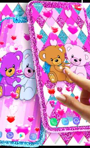 Teddy bear live wallpaper 1