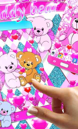 Teddy bear live wallpaper 2