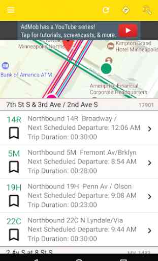 Transit Tracker - Minneapolis (Metro Transit) 1