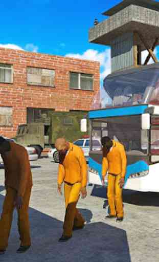 US Prison Transport: Police Bus Driving 1