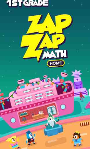 1st Grade Math: Fun Kids Games - Zapzapmath Home 1