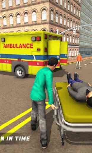 911 Ambulanza Salvare autista 2