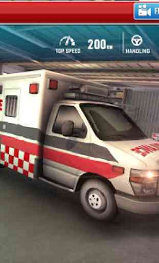 911 Ambulanza Salvare autista 4