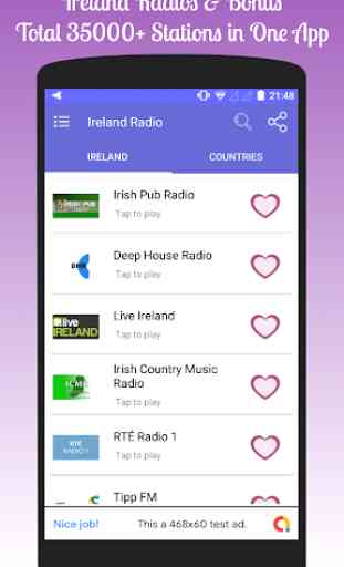 All Ireland Radios in One App 1