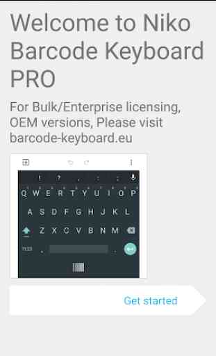 Barcode & QR code Keyboard PRO 1